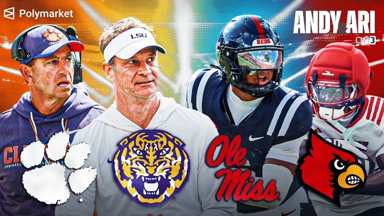 PICKING College Football Week One: Clemson at LSU, Ole Miss vs Louisville, SMU at Florida State