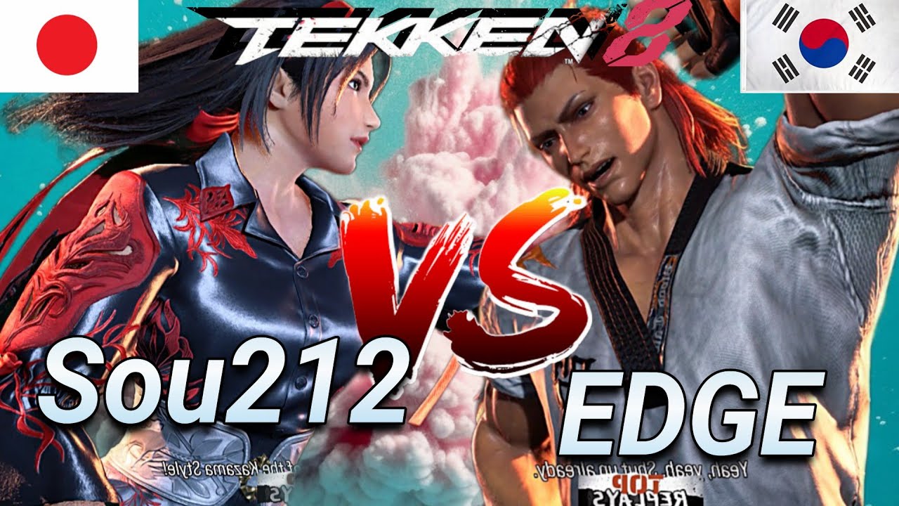 Tekken 8 Sou212 (Jun) Vs EDGE (Hwoarang) Ranked Matches