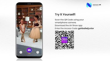 Ballet Demonstration in Augmented Reality with Goh Ballet Academy