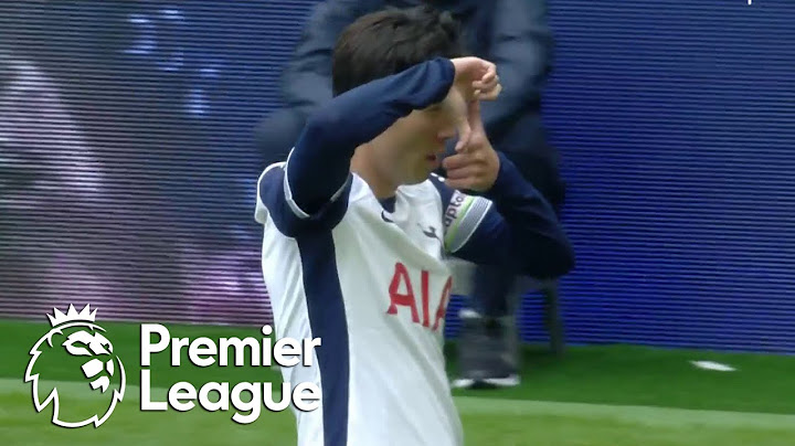 Heung-Min Son's brace puts Tottenham 4-0 up v. Everton | Premier League | NBC Sports
