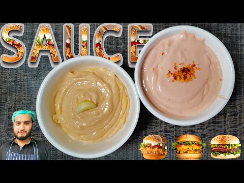 2 Sauce Recipe | Perfect for Zinger Burger, Grill Burger and Beef burger (Commercial)