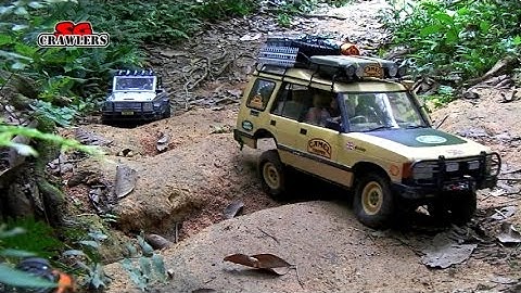 Scale Jungle RC Adventures Axial SCX10 Dingo Jeep Wrangler Wraith at Durian Loop Trails