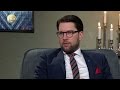 Jimmie Åkesson om hatsvansen - Malou Efter tio (TV4)