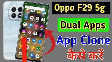 Oppo F29 5g dual app settings/Oppo F29 app clone setting/How To Create Dual App Setting In Oppo F29