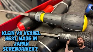 Klein VS Vessel | Best Made In Japan Screwdriver?