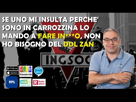 Se mi insultano perchè sono in carozzina,li mando a fare inc***o.Non serve il DDL Zan. Andrea Depalo