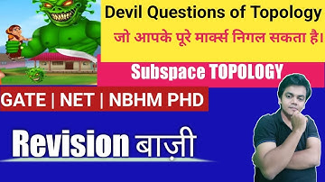 Subspace Topology | Open Sets in Subspace Topology csir net maths CSIR NETGATE | NBHM PHD | MUNKERS