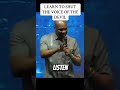 Learn To Shut The Voice Of The Devil Apostlejoshuaselman Learn To Shut The Voice Of The Devil Apostlejoshuaselman
