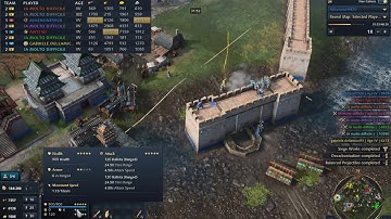 Age of Empires IV  Wall conversion range bonus exploit & bug