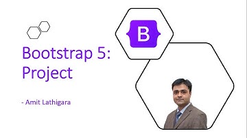 Bootstrap 5 : Project (University / Institute Page - step by step guide to build Bootstrap page)