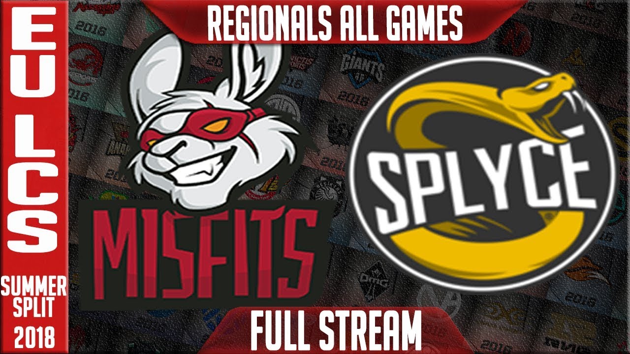 MSF vs SPY Full Series Live | EU LCS Regional's Round 1 Summer 2018 | Misfits vs Splyce
