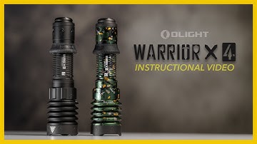 Olight Warrior X 4 Instructional Video