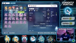✨  Shiny Hunting Fossils ✨ 52 Shinies ✨ Lurks Welcome Featuring Spiderman | #poke_pad on #Twitch