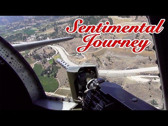 FLYING on the Boeing B-17 Flying Fortress "Sentimental Journey"