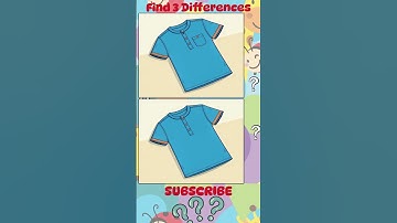 Can You Find the 3 Differences? #82