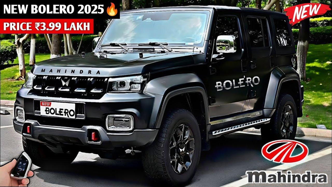 Mahindra कल होगी Next-Gen Bolero Launch🇮🇳|| 2025 MAHINDRA BOLERO MODEL|| ₹4.27 Lakh Price & Feature🔥