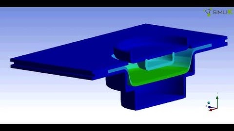 FEA stamping process