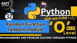 Python | Random Function | randrange() & randint() Explained in Hindi | O Level M3-R5