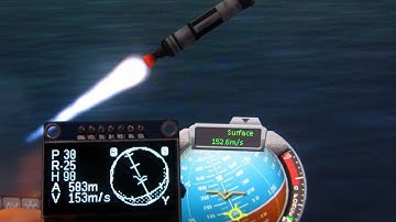 KerbalControl external navball - First demo