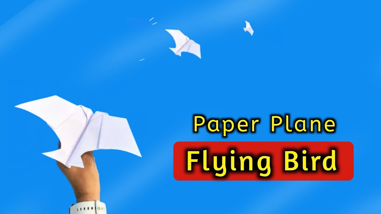 how to make best flying bat plane, flying bat, flapping paper bat, best