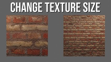 QUICKLY CHANGE TEXTURE SIZE IN BLENDER - BLENDER QUICK TIPS