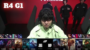 JDG vs NIP - Game 1 | Round 4 S14 LPL Spring Playoffs 2024 | JD Gaming vs Ninjas in Pyjamas G1 full