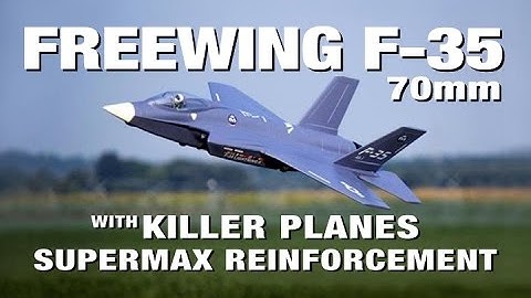 The Freewing F-35 Lightning II 70mm with "Wiggle Butt" or Vector Thrust