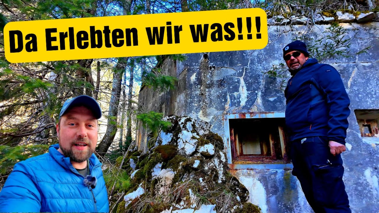 Zwei Asse auf Bunkertour