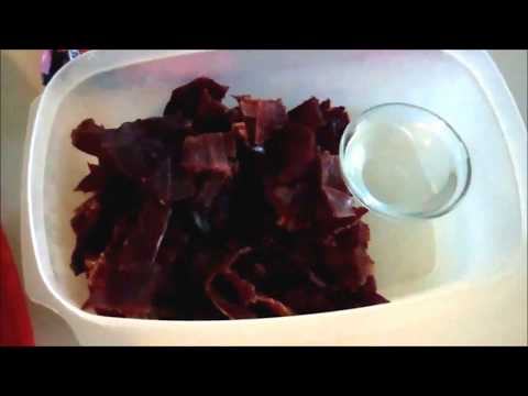 How To Soften & Rehydrate Dry/Tough/Hard Jerky In Minutes