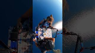 COFFEE DATE IN THE SKY FLYING COFFEE I SKY CAFE OVER THE BLUE SEA #shortsvideo #shorts #PARAGLİDİNG