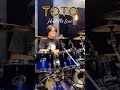 Toto - Hold The Line (Drum Cover) #shorts