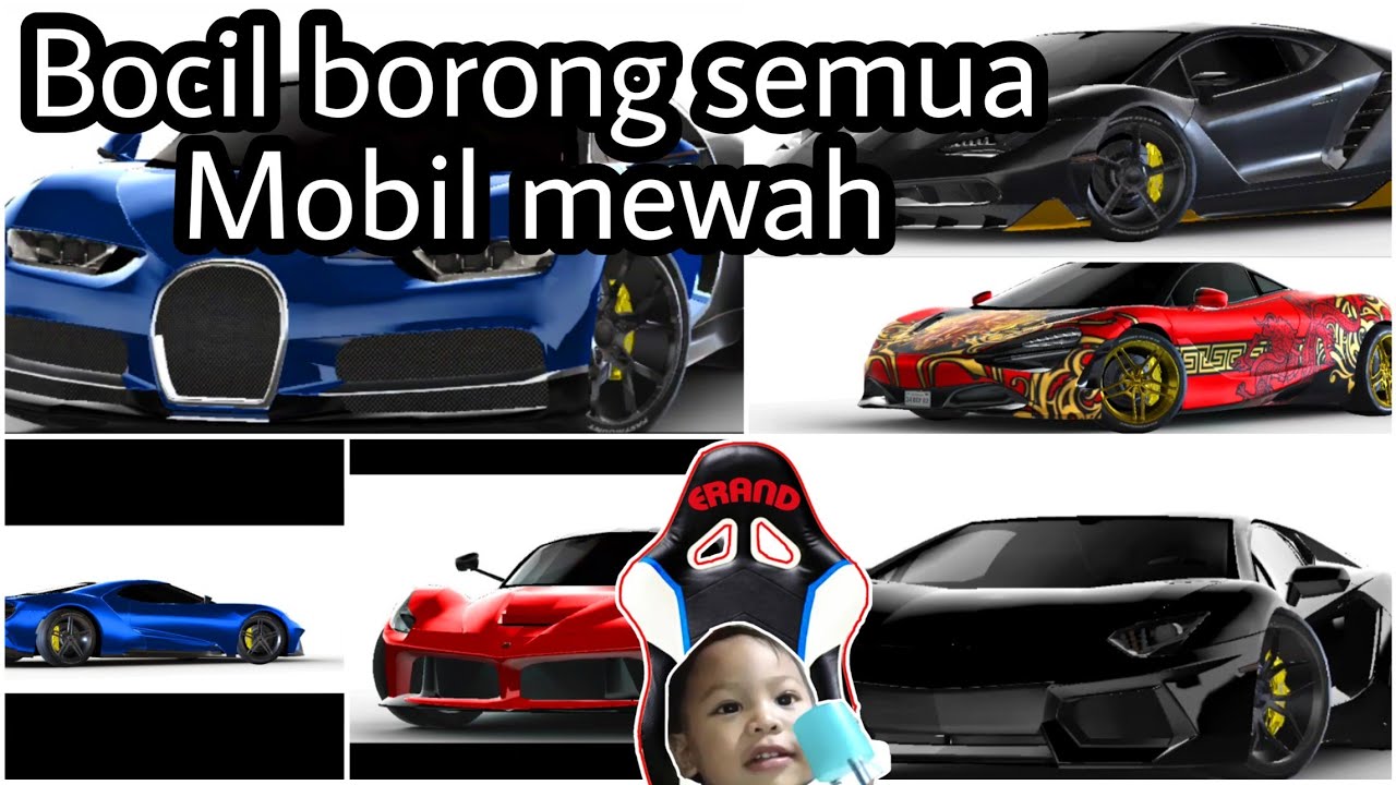 Kartun anak Mainan Mobil mobilan terbaru | Bocil borong Mobil mewah