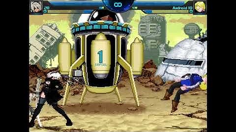 2B (Nier: Automata) vs Android 18 (DBZ) 🗡🔥 Epic MUGEN BATTLE