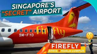 FIREFLY's SECRET ROUTE! ATR72 🇸🇬⇢🇲🇾【4K Trip Report Singapore Seletar to Kuala Lumpur Subang】 screenshot 5