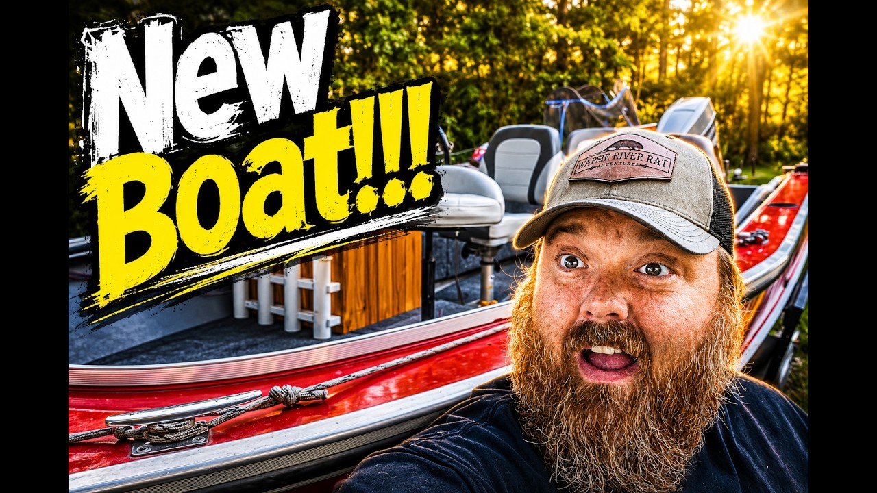 NEW BOAT, BIG BASS! 🔥 Fishing Brushy Creek Lake Iowa
