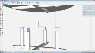 Converting an Arts & Crafts Dining Table Using an existing model, I create a new dining table.
