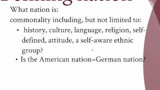 The nation as a concept