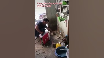 Thông tắc cống hút bể phốt tại hà nội