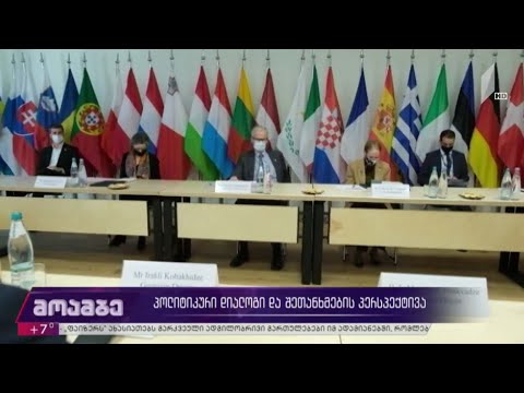 პოლიტიკური დიალოგი და შეთანხმების პერსპექტივა