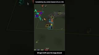 Completing ALL Zulrah speed Combat Achievements in one kill with ranged. #osrs