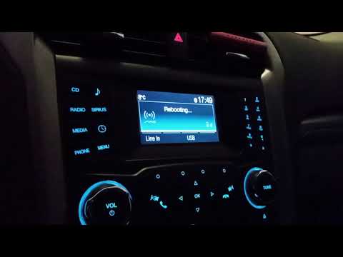 Как перезагрузить Sync 1 (Ford Fusion)