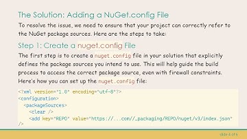 Overcoming NuGet Integration Issues in Azure Pipelines for DotNet Core Projects