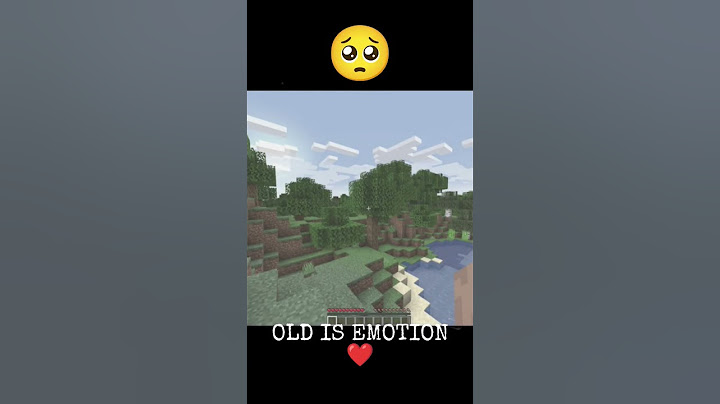 Old minecraft🥺 #minecraft #gaming #trend #shorts