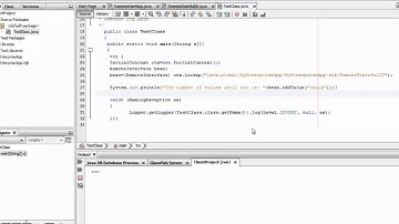 EJB statefulSB remote J2SE Client
