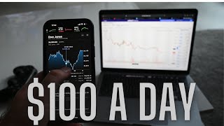 How To Make $100 A Day Trading From Home ( The Stock Market )