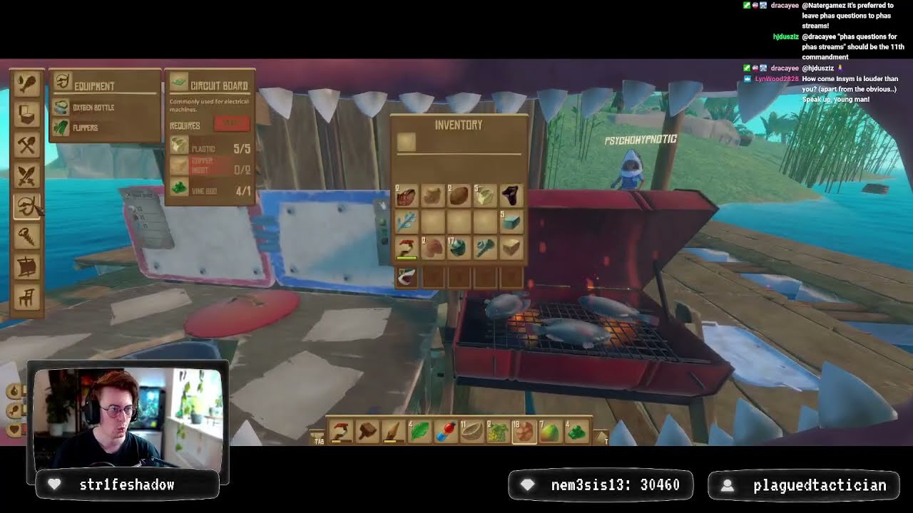 Chucking my friends into the sharks   Terrible Trio vs Raft - Livestream from 05/05/2023