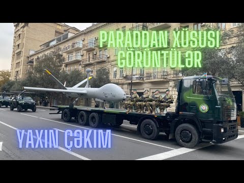 Paraddan Xüsusi Görüntülər - Yaxın Çəkim (Video)