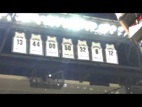 spurs retired jerseys