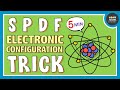 Spdf electronic configuration trick  super trick