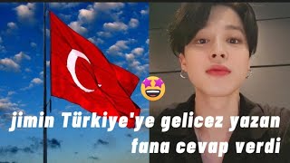 Jimin Türkiyeye Gelin Diyen Fana Cevap Verdi Eccedentesit Ailesi